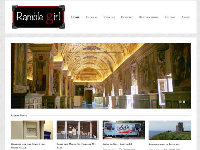 Ramble Girl Website